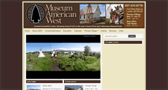 Desktop Screenshot of museumoftheamericanwest.com